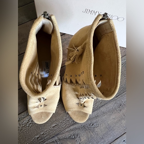 Jimmy Choo suede booties - Picture 13 of 16